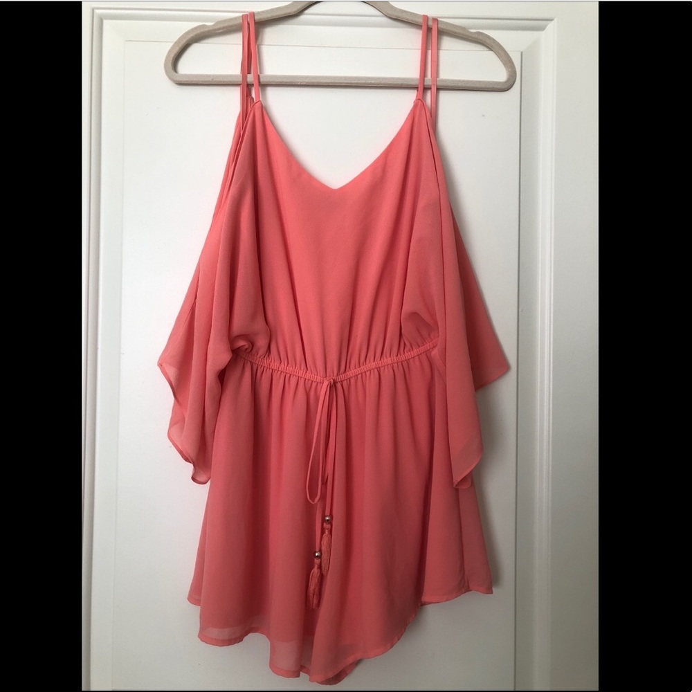 Peach Romper